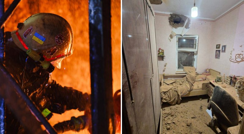 Нічна атака РФ: у Харкові - проблеми з водою і світлом, у Запоріжжі - пожежі