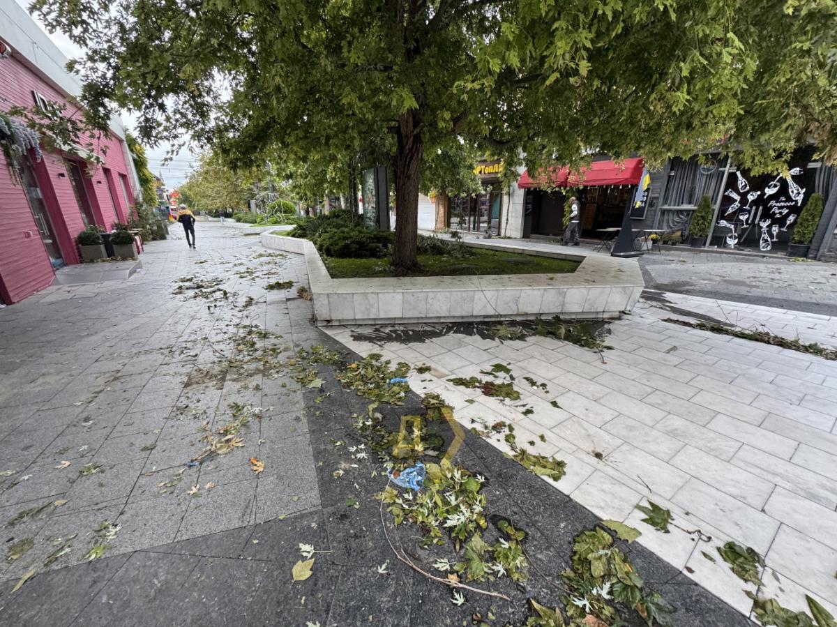 Одеса приходить до тями після удару стихії Одеса приходить до тями після удару стихії