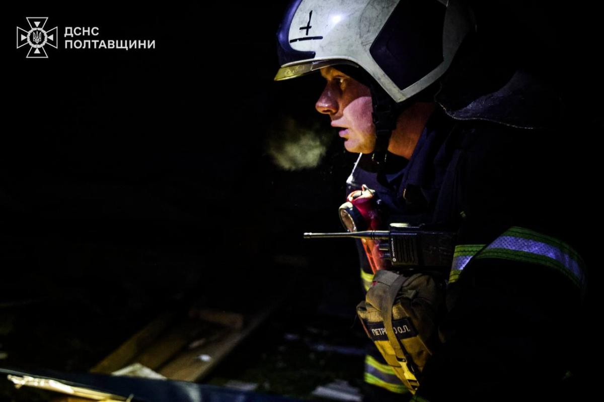 Атака на Полтавщину 7 жовтня 2025