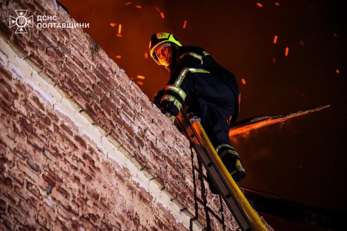 Атака на Полтавщину 7 жовтня 2025