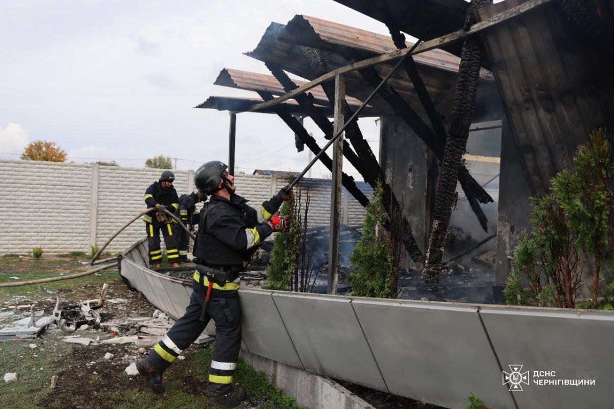 Атака по Чернігівській області 7 жовтня