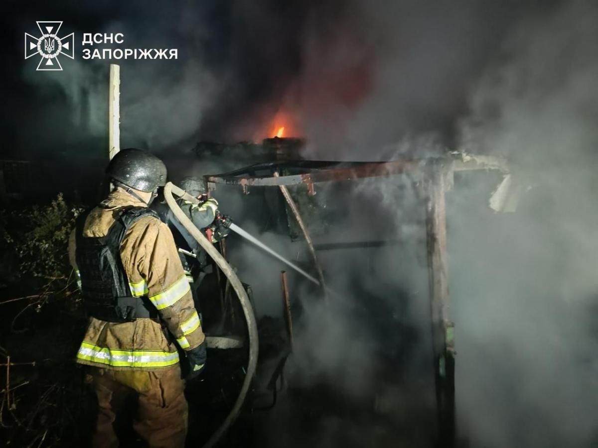 Наслідки нічної атаки РФ на Запоріжжя Наслідки нічної атаки РФ на Запоріжжя