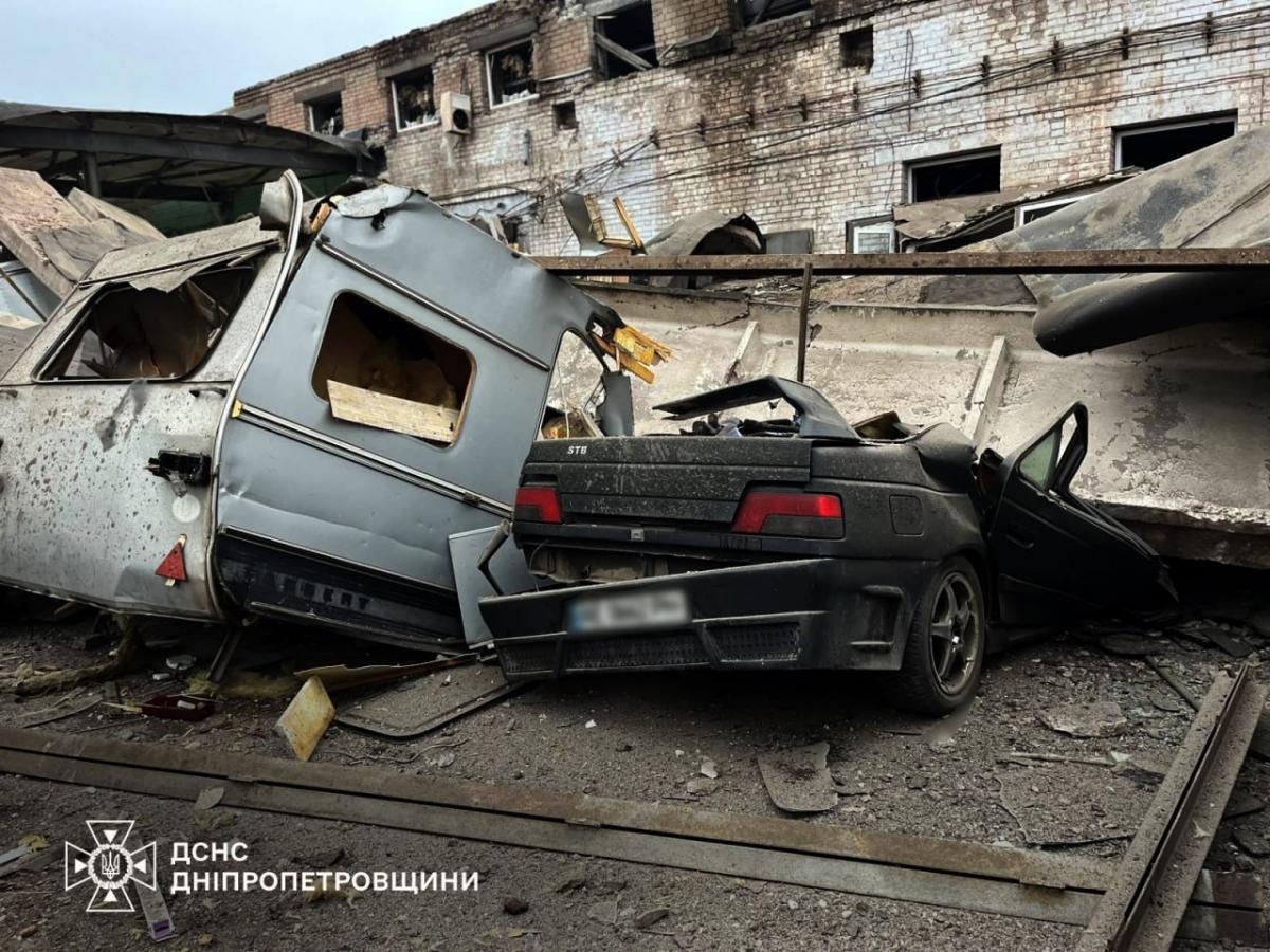 Наслідки атаки на Дніпропетровщину Наслідки атаки на Дніпропетровщину