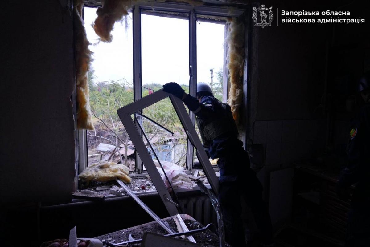 Наслідки нічної атаки РФ на Запоріжжя Наслідки нічної атаки РФ на Запоріжжя