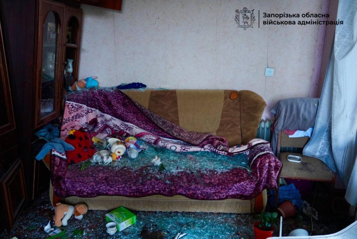 Наслідки нічної атаки РФ на Запоріжжя Наслідки нічної атаки РФ на Запоріжжя