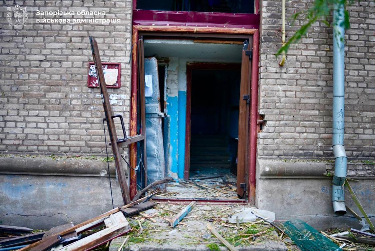 Наслідки нічної атаки РФ на Запоріжжя Наслідки нічної атаки РФ на Запоріжжя