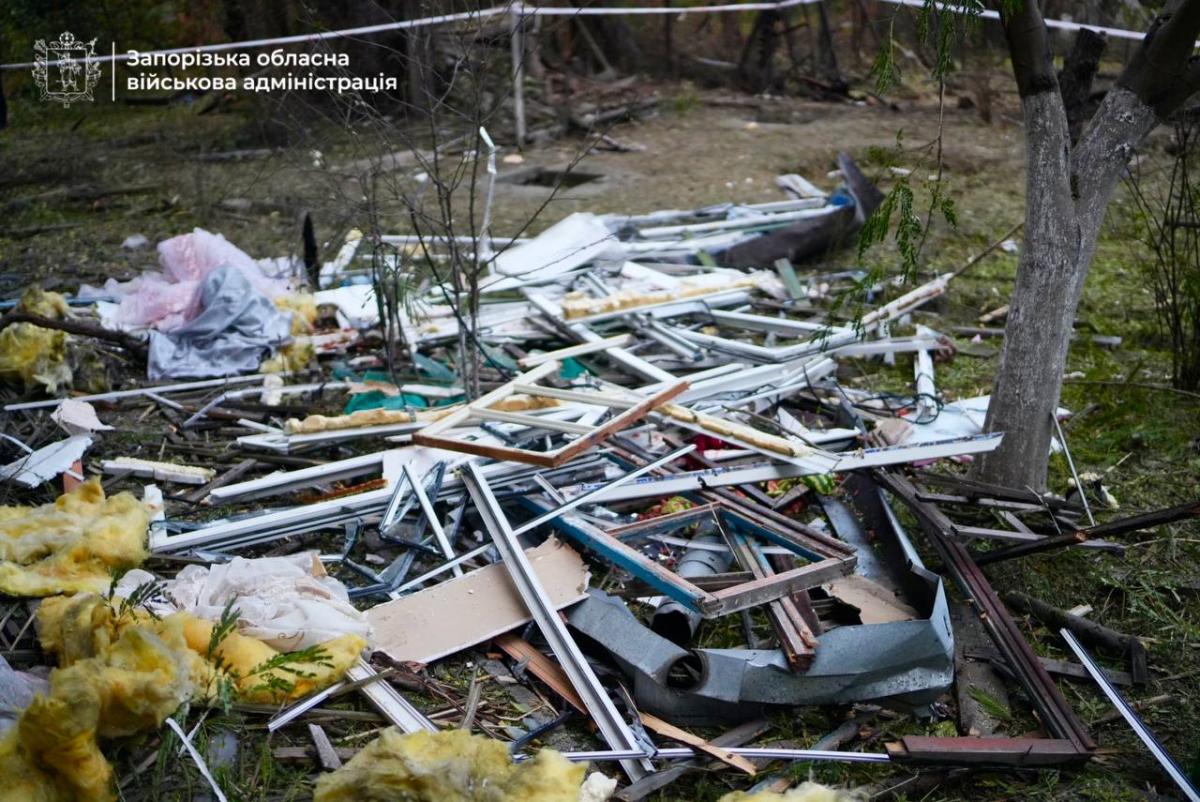 Наслідки нічної атаки РФ на Запоріжжя Наслідки нічної атаки РФ на Запоріжжя