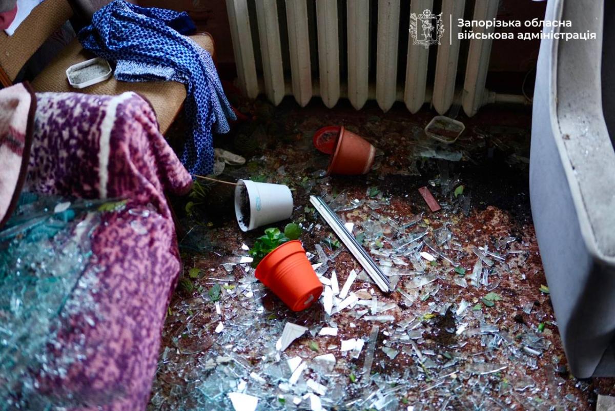 Наслідки нічної атаки РФ на Запоріжжя Наслідки нічної атаки РФ на Запоріжжя
