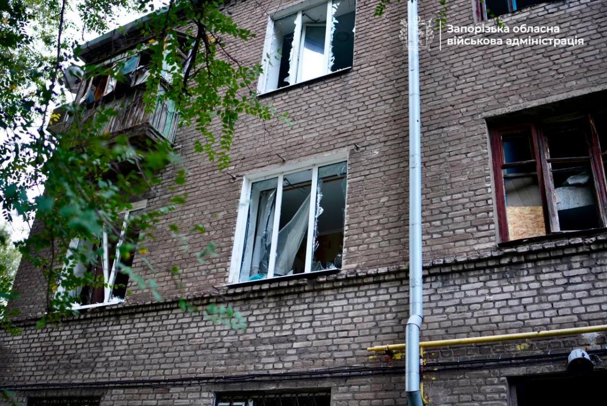 Наслідки нічної атаки РФ на Запоріжжя Наслідки нічної атаки РФ на Запоріжжя