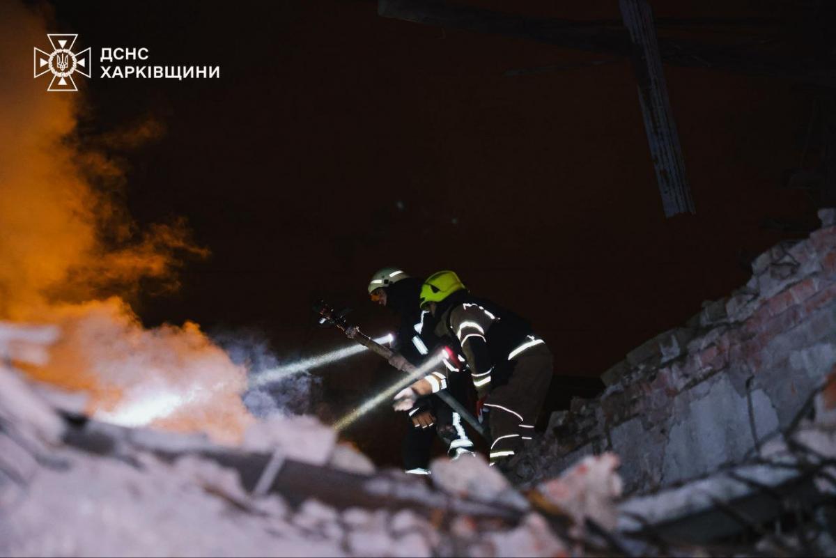 Удар КАБ по Харкову в ніч проти 14 жовтня