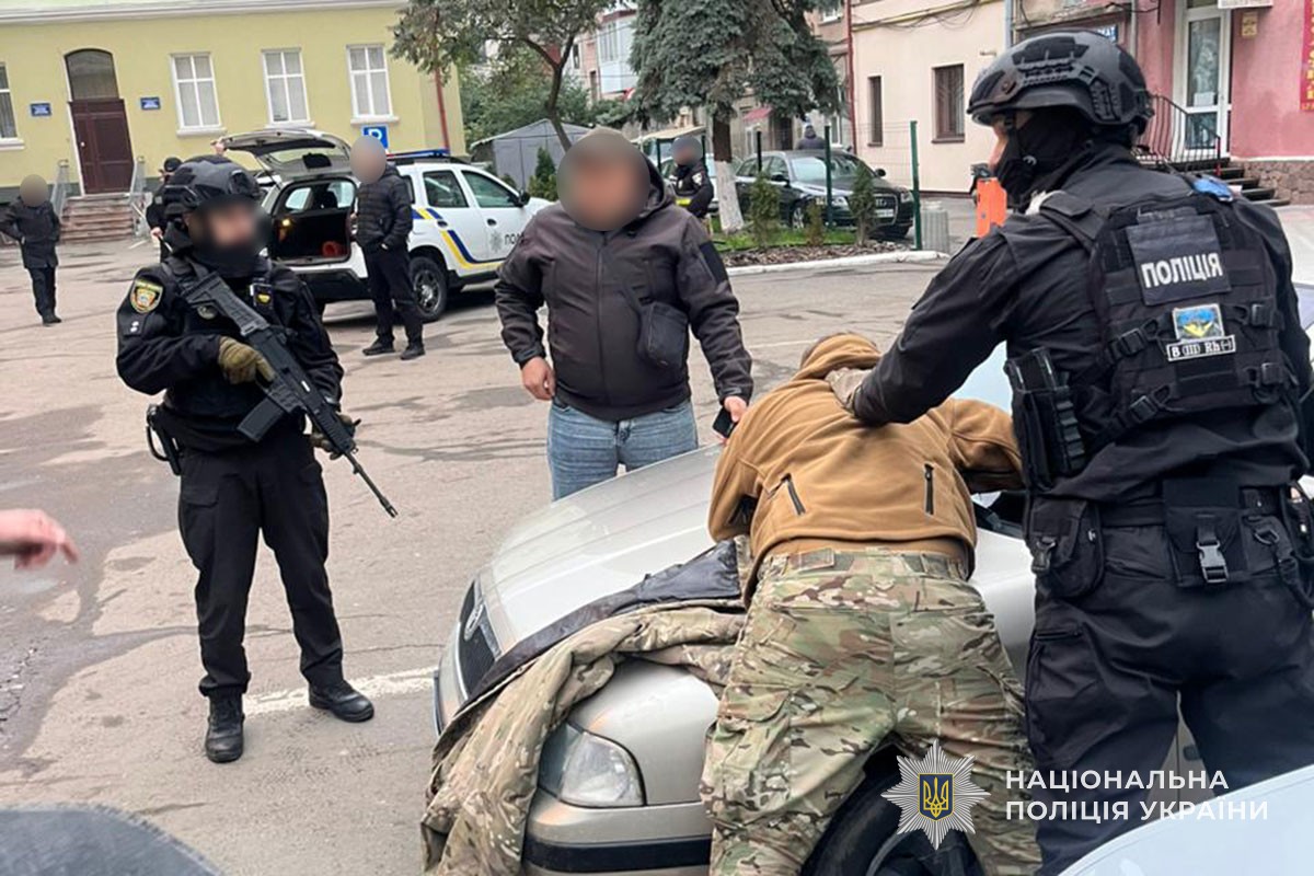 Затримання військовослужбовців у Тернополі 