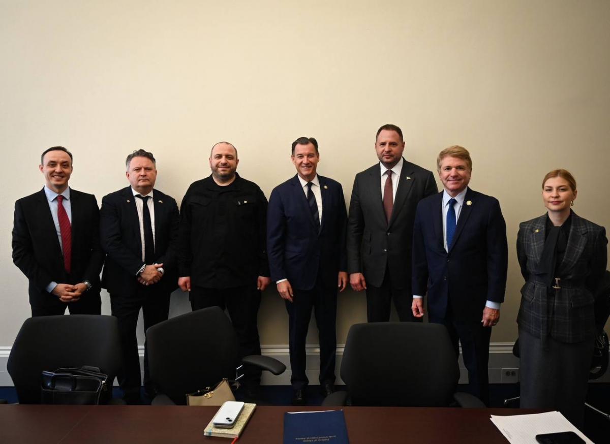Андрей Ермак, украинская делегация в США Андрей Ермак, украинская делегация в США