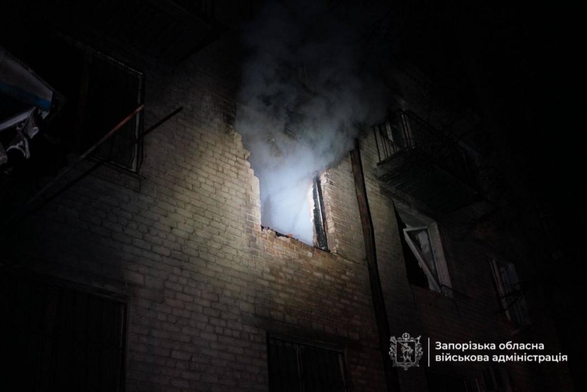 Удар по Запорізькій області 18 жовтня Удар по Запорізькій області 18 жовтня