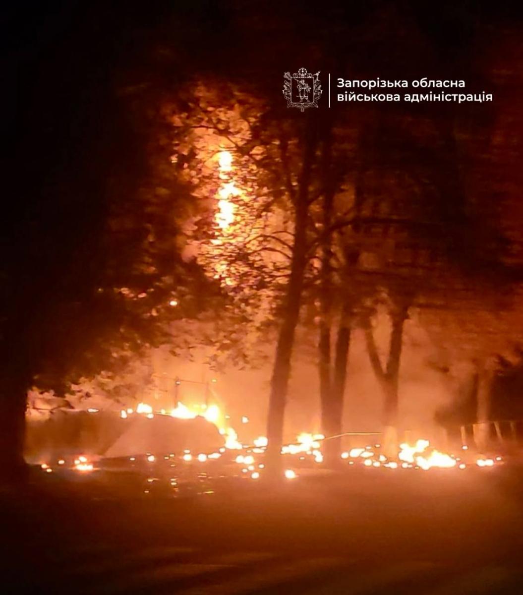 Удар по Запорізькій області 18 жовтня Удар по Запорізькій області 18 жовтня