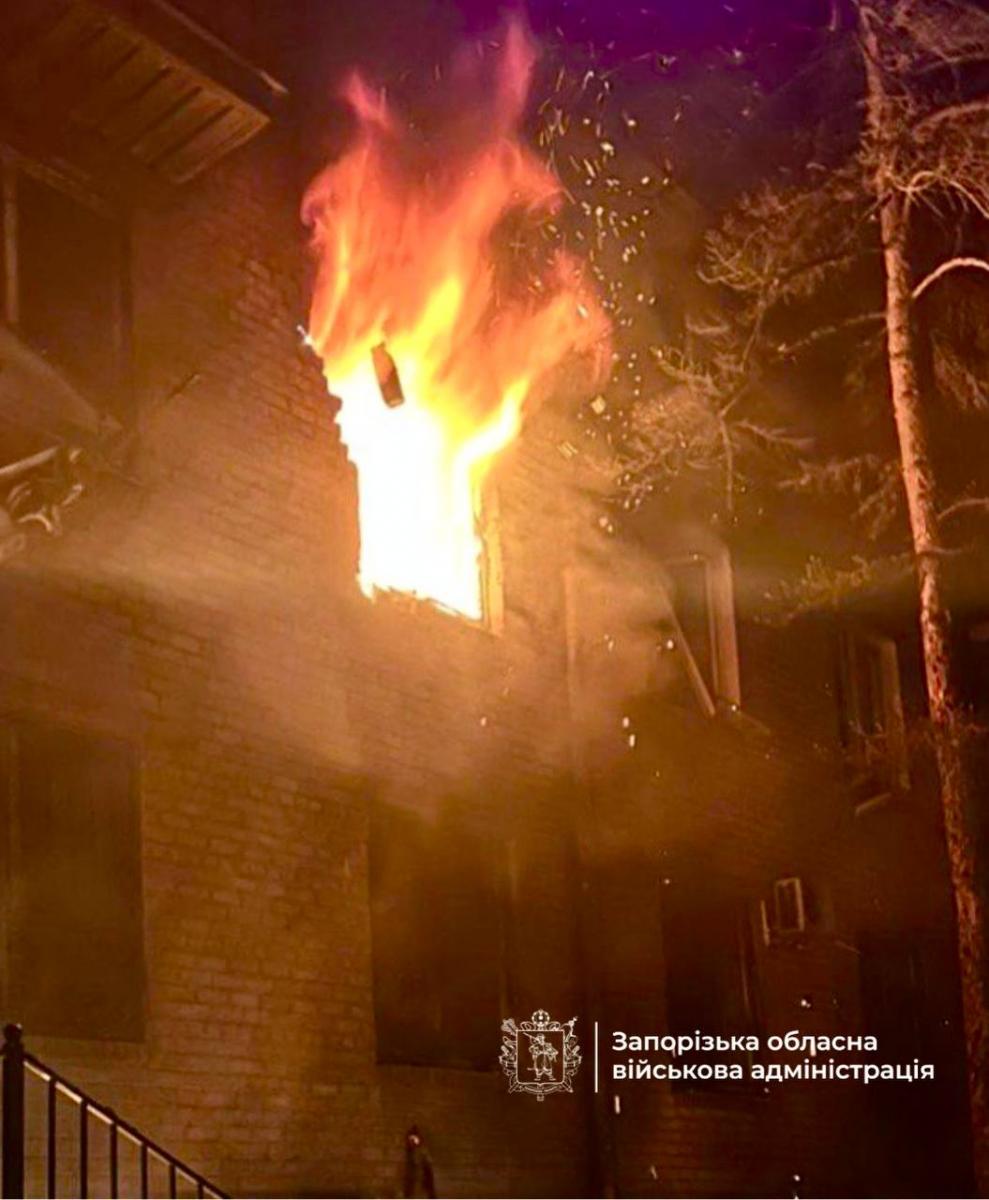 Удар по Запорізькій області 18 жовтня Удар по Запорізькій області 18 жовтня