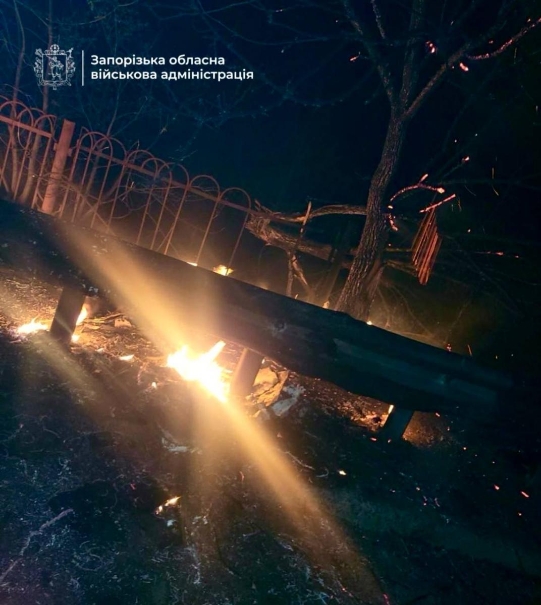 Удар по Запорізькій області 18 жовтня Удар по Запорізькій області 18 жовтня