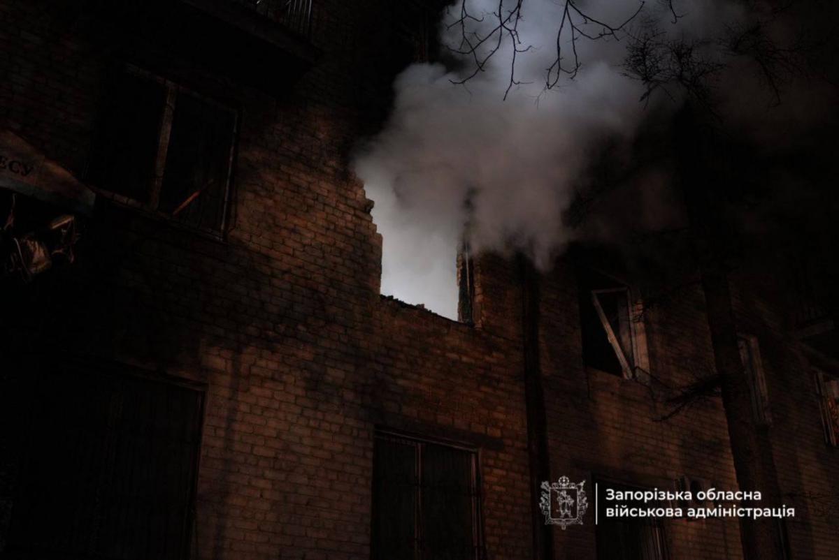 Удар по Запорізькій області 18 жовтня Удар по Запорізькій області 18 жовтня