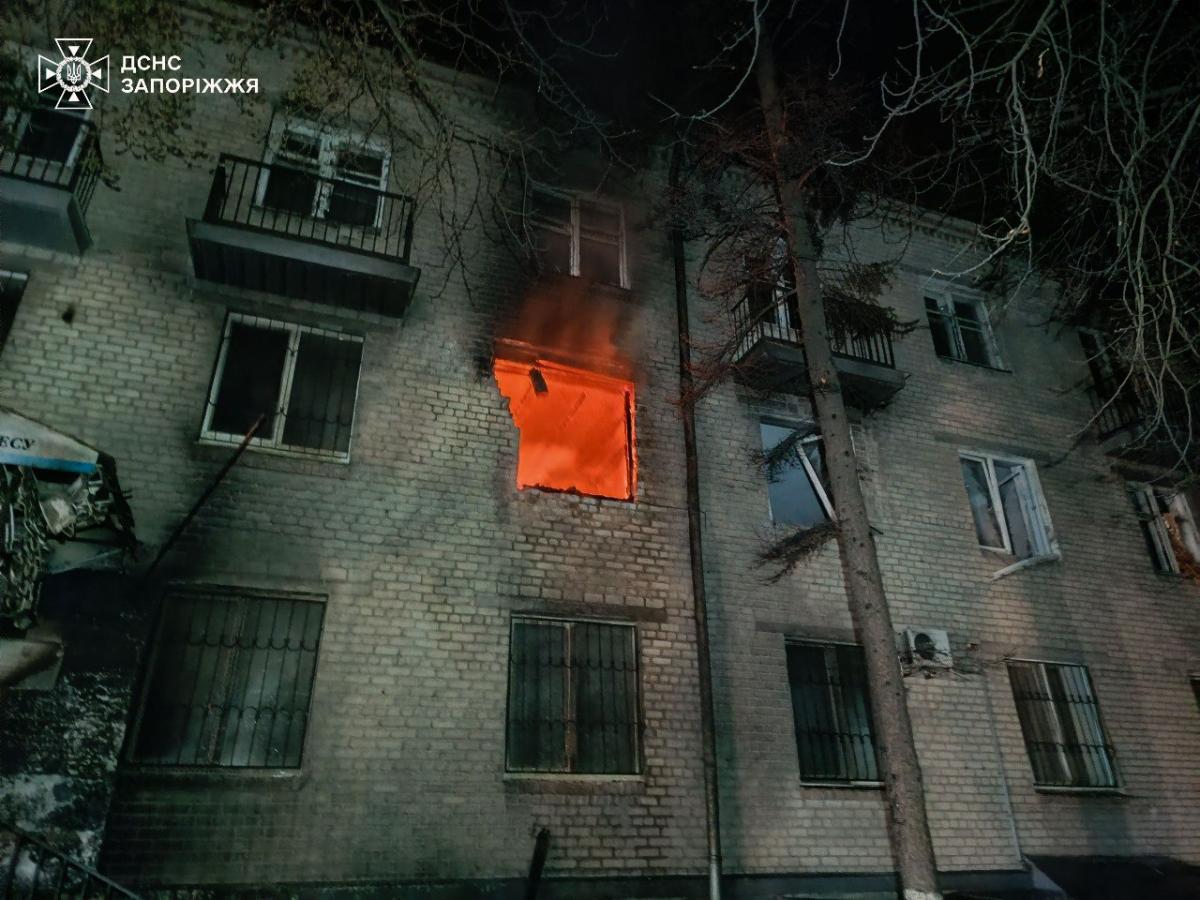 Удар по Запорізькій області 18 жовтня Удар по Запорізькій області 18 жовтня