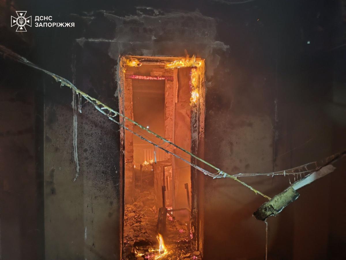 Удар по Запорізькій області 18 жовтня Удар по Запорізькій області 18 жовтня