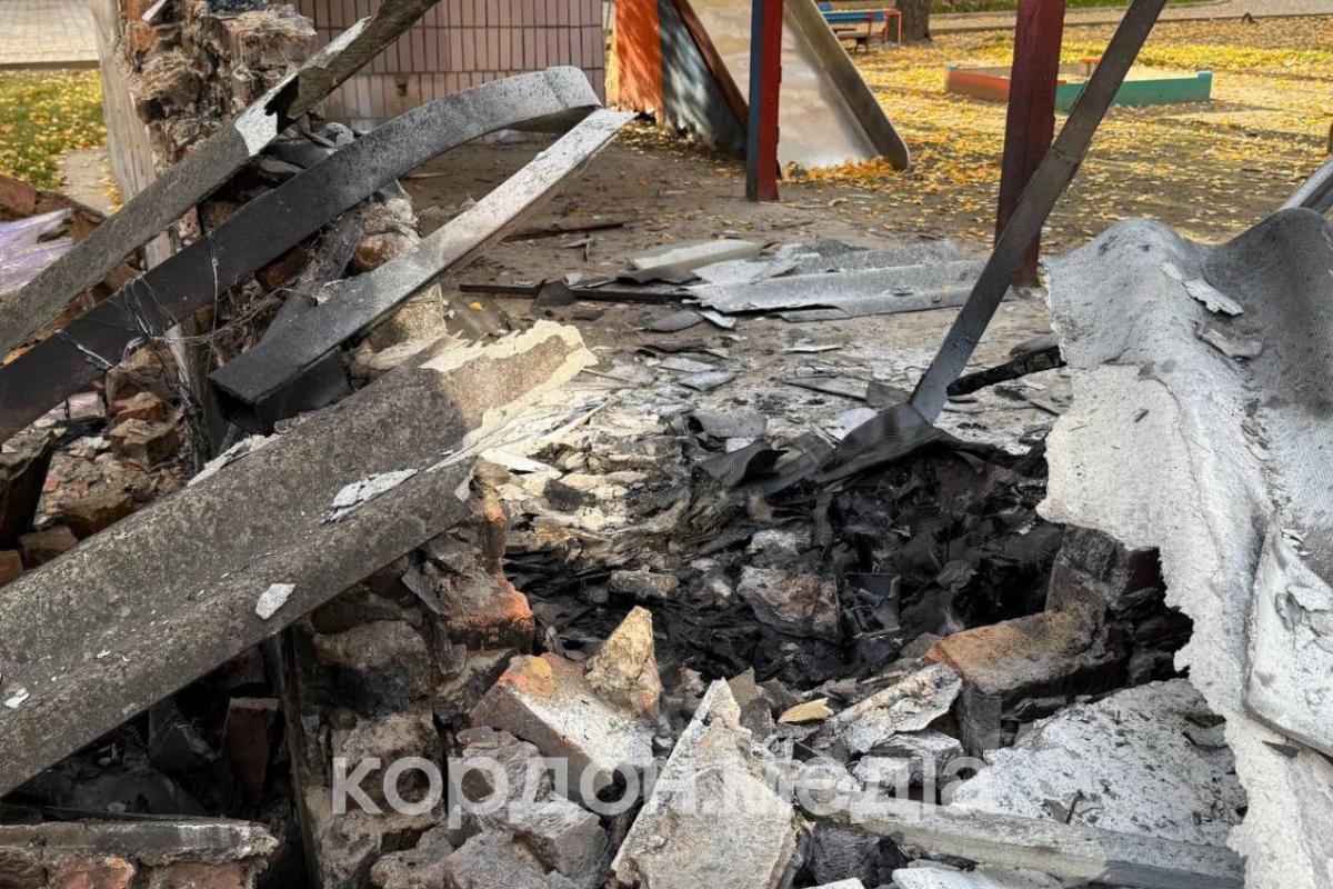 Удар по дитячому садку в Сумах Удар по дитячому садку в Сумах