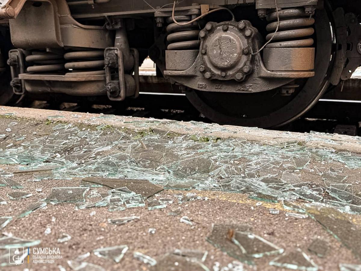 Удар по вокзалу в Сумах Удар по вокзалу в Сумах