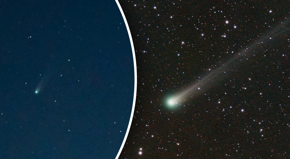 Снимки уникальной кометы удалось сделать в городе Рени