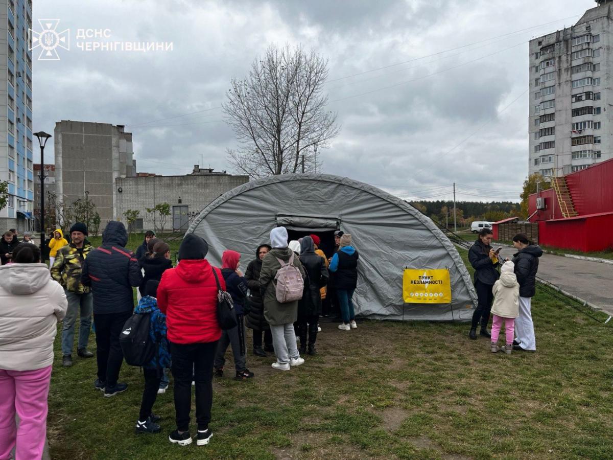 Вимкнення світла через удари по енергетиці 