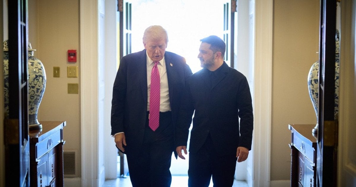 Володимир Зеленський і Дональд Трамп Володимир Зеленський і Дональд Трамп