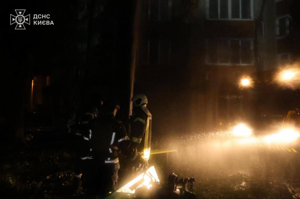 Атака на Киев и область 22 октября 2025 Атака на Киев и область 22 октября 2025