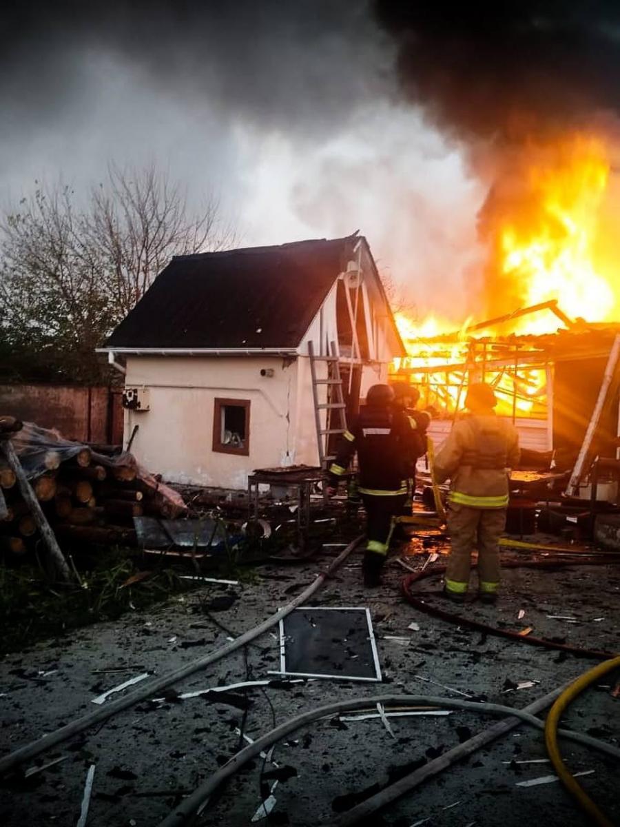 Атака на Киев и область 22 октября 2025 Атака на Киев и область 22 октября 2025