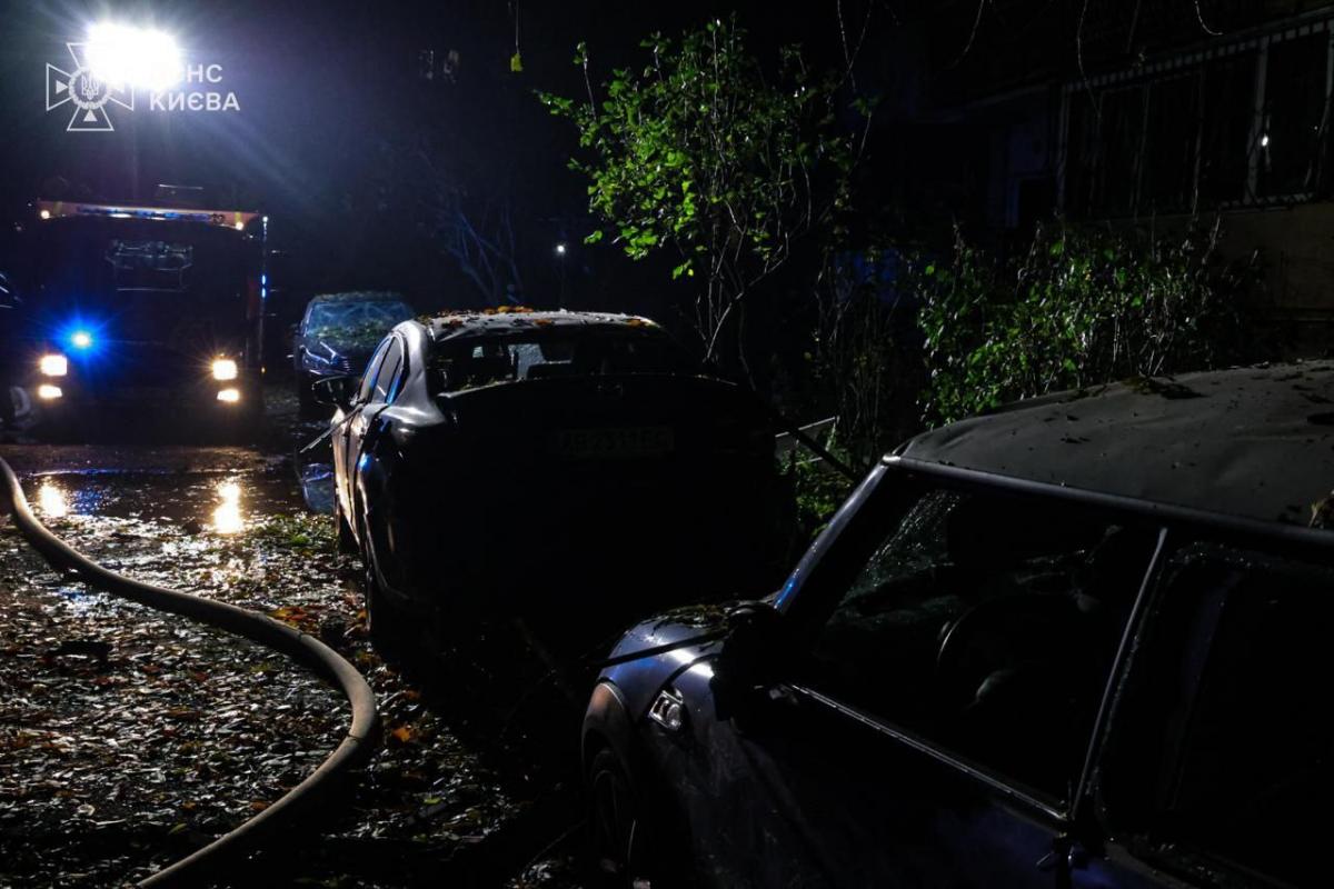 Наслідки атаки на Київ 23 жовтня 2025 Наслідки атаки на Київ 23 жовтня 2025