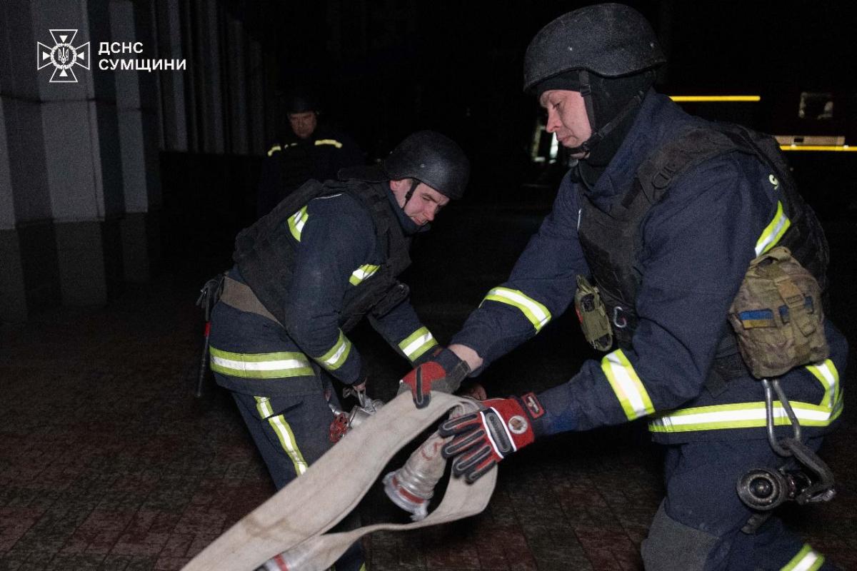 Последствия атаки на Сумщину