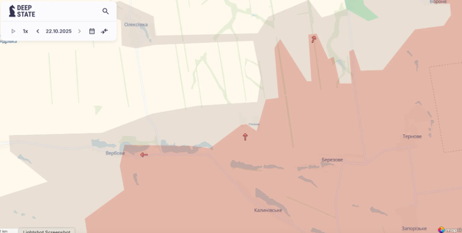 карта DeepState карта DeepState