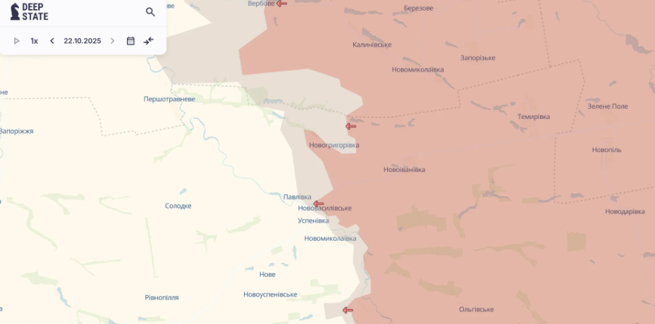 карта DeepState карта DeepState