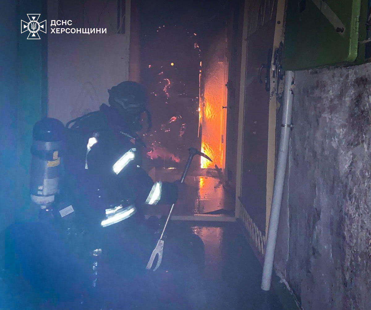 Удары по Херсону