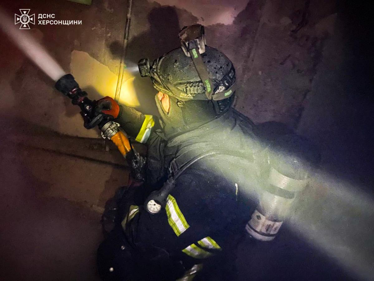 Удары по Херсону