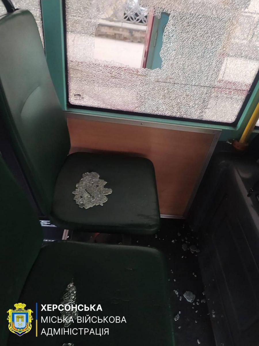 Удары по Херсону