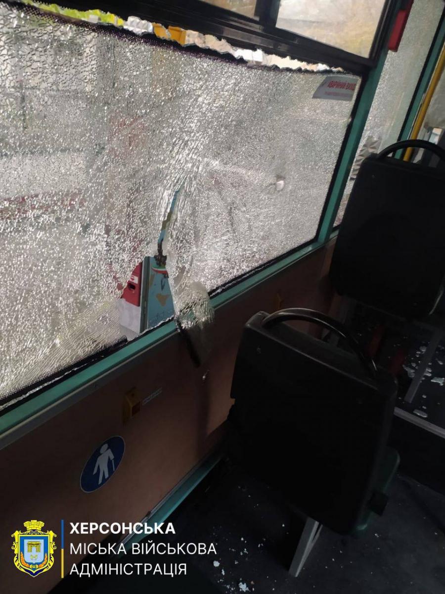 Удары по Херсону