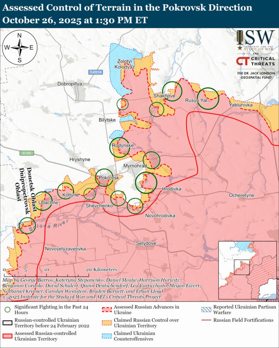 Чи можливий крах оборони ЗСУ: в ISW заявили про реальну ситуацію в Покровську Чи можливий крах оборони ЗСУ: в ISW заявили про реальну ситуацію в Покровську