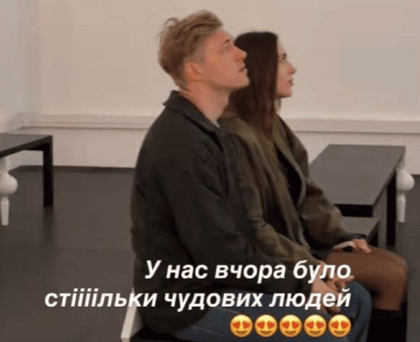 Григорій Бакланов з імовірною коханою Григорій Бакланов з імовірною коханою