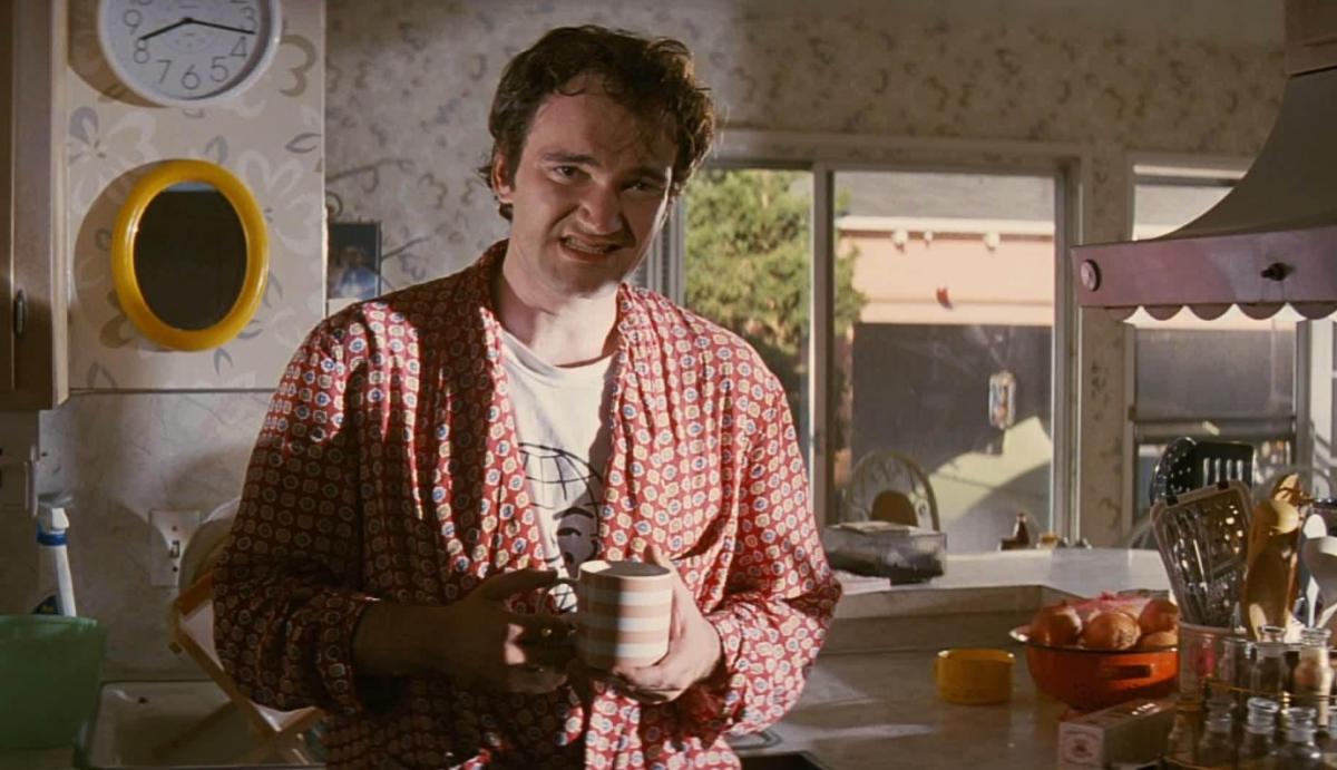 Квентин Тарантино в к/ф Криминальное чтиво Квентин Тарантино в к/ф Криминальное чтиво