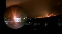 Невідомі дрони залетіли в РФ: лунали гучні вибухи, палають НПЗ
