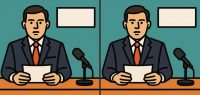 Тест на IQ: найдите 3 отличия на картинках ведущего новостей за 63 секунды