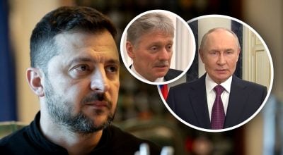 Путин, Зеленский, Песков Путин, Зеленский, Песков