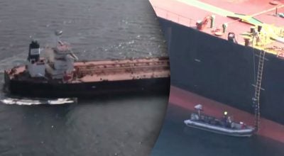 З нього могли запускати дрони по Європі: французький спецназ захопив танкер РФ З нього могли запускати дрони по Європі: французький спецназ захопив танкер РФ