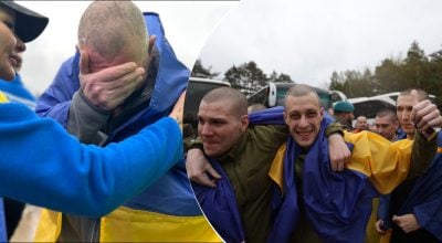 Нарешті військові вдома: Україна провела великий обмін полоненими Нарешті військові вдома: Україна провела великий обмін полоненими