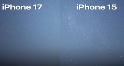 Блогер показав різницю роботи камер iPhone 17 і 15: результат дуже здивував Блогер показав різницю роботи камер iPhone 17 і 15: результат дуже здивував