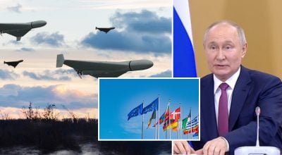 Путін, атака дронів, Євросоюз Путін, атака дронів, Євросоюз