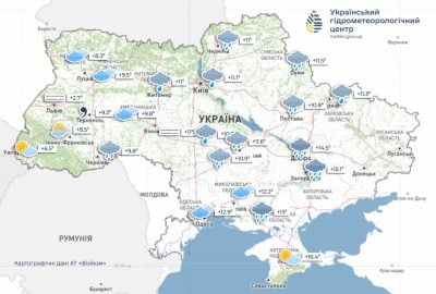 В Україну йдуть дощі та різке похолодання: прогноз погоди на 10 жовтня В Україну йдуть дощі та різке похолодання: прогноз погоди на 10 жовтня