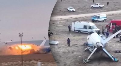 Путін назвав винних у збитті азербайджанського цивільного літака і згадав Україну Путін назвав винних у збитті азербайджанського цивільного літака і згадав Україну